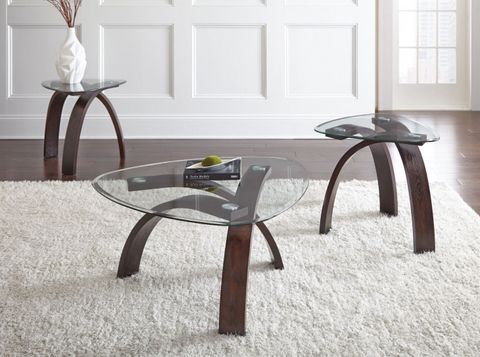 Pitman 3 Piece Occasional Table Set From Steve Silver (Im3500B ... regarding Discovering the Versatility of Dark Merlot Occasional Table Sets